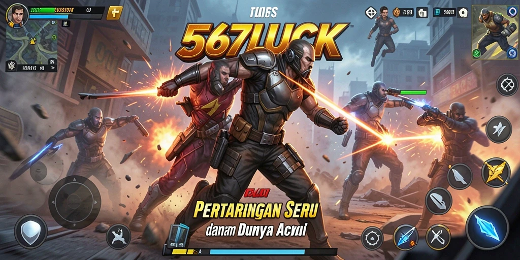 Gameplay intens dan mendebarkan di 567LUCK.