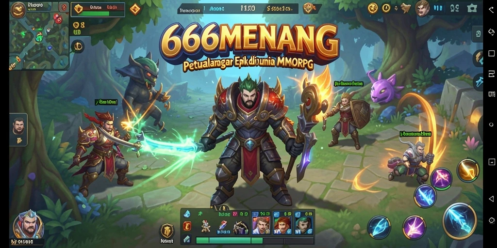 Gameplay mendebarkan dan kolaborasi antar pemain di 666MENANG.