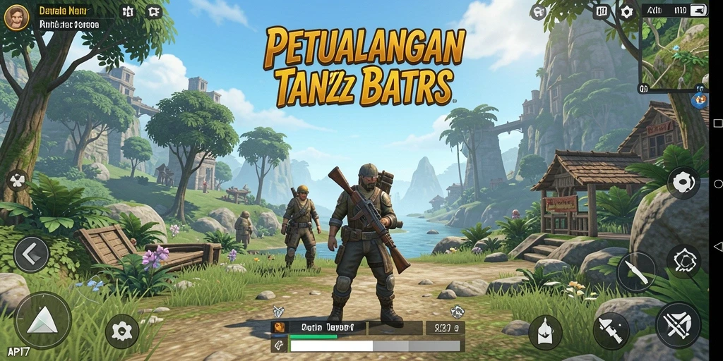 Gameplay menakjubkan dalam dunia terbuka API77