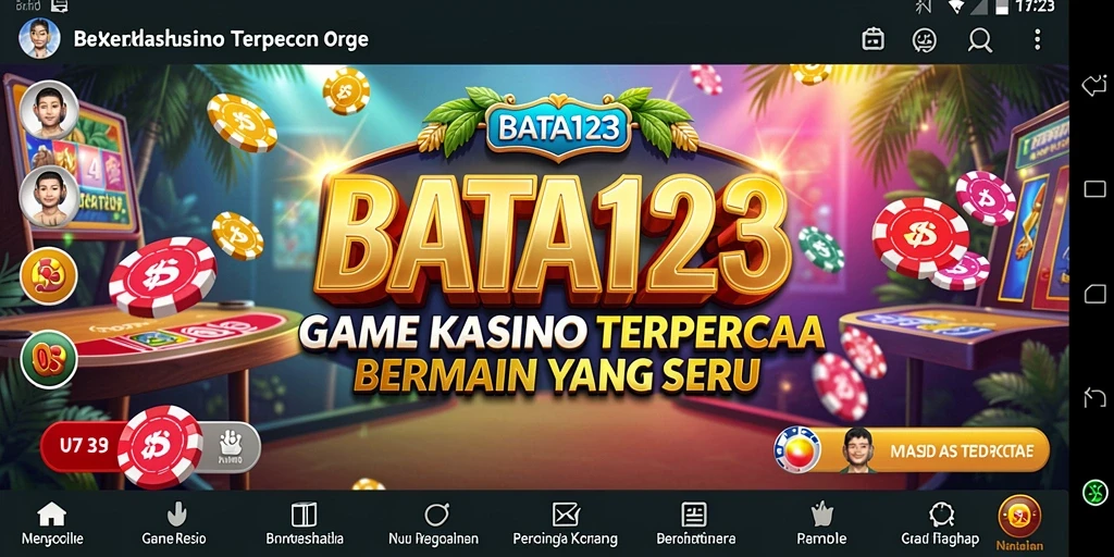Gameplay Kasino yang mendebarkan di BATA123 dengan grafis menawan.