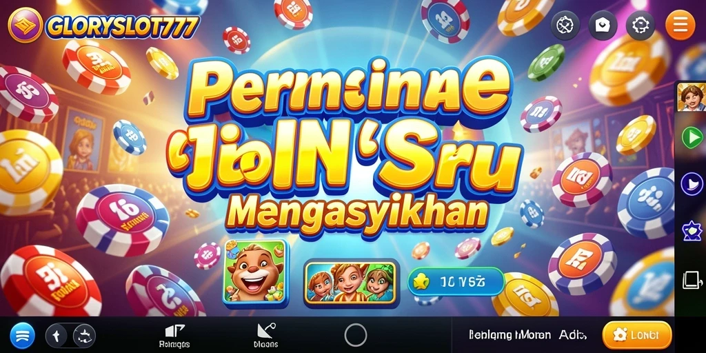 Tampilan gameplay seru dari GLORYSLOT777 dengan efek Bingo yang menakjubkan.