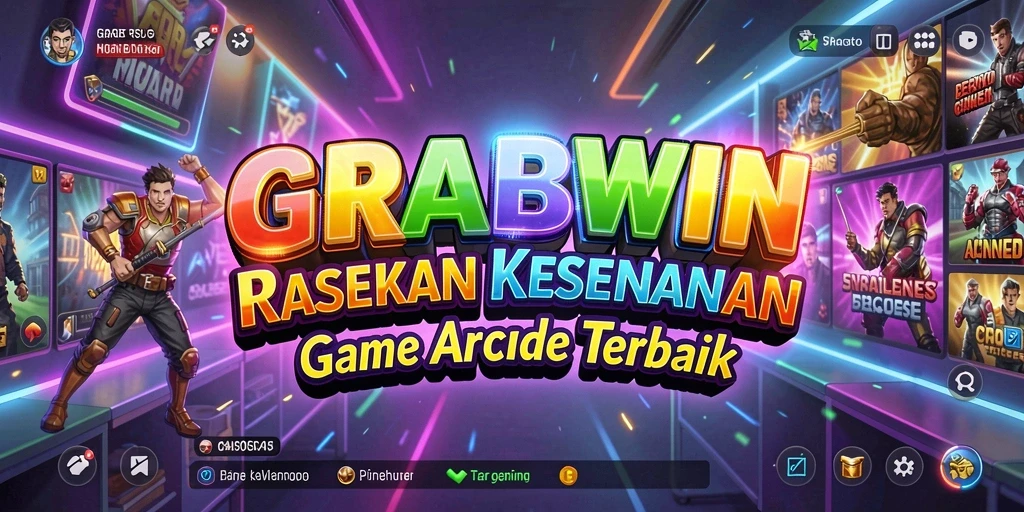 Tampilan gameplay seru dari GRABWIN dengan tantangan seru.