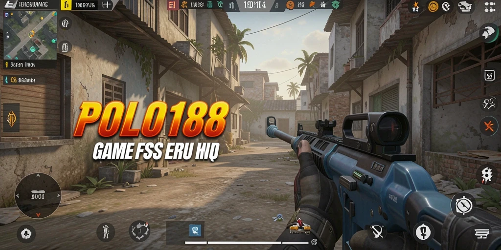 Tangkapan layar gameplay POLO188 menampilkan aksi tembak-menembak yang mendebarkan.