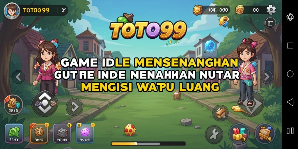 Screenshot TOTO99 menampilkan gameplay seru dalam pengumpulan sumber daya.